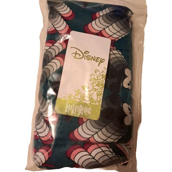 Disney x LuLaRoe Retro Mickey Mouse Head Leggings Geometric Aztec TC2 18+ NEW! - Picture 3 of 9